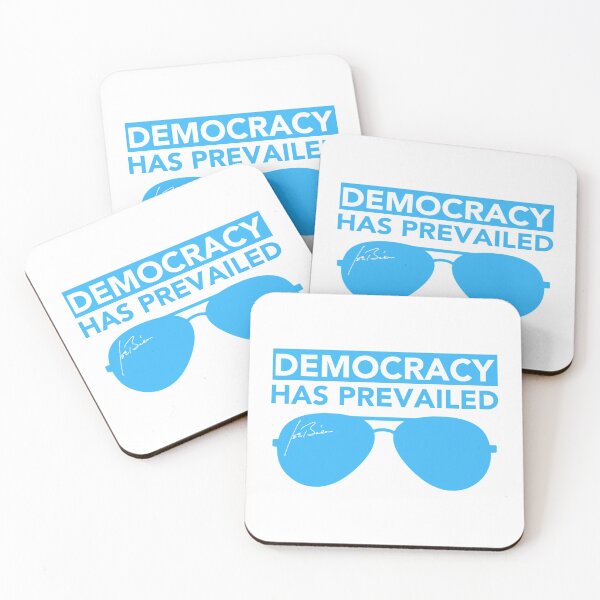 Item preview, Joe Biden - Democracy has Prevailed - Signature Sunglasses (Blue 2) designed and sold by Thelittlelord.