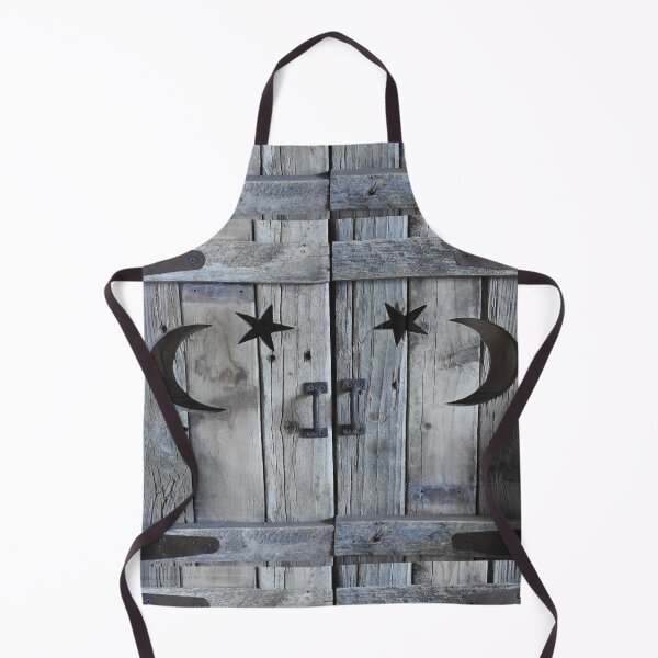 Item preview, Outhouse shudder doors moon and stars designed and sold by Stephanie Skeem.