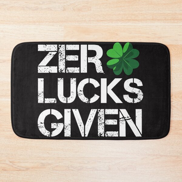 Item preview, St Patrick's Day Zero Luck Given designed and sold by TEEGENIE.