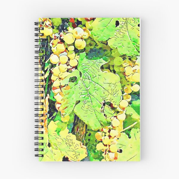 Item preview, Hortus Conclusus: bunches of white grapes among the leaves designed and sold by Giuseppe Cocco.