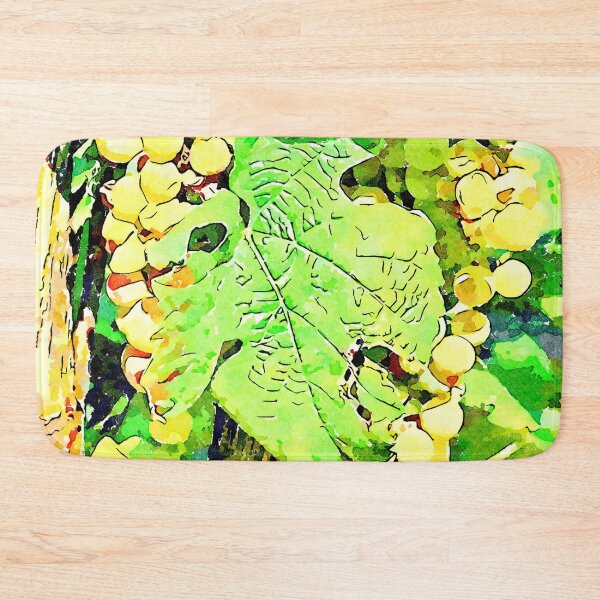 Item preview, Hortus Conclusus: bunches of white grapes among the leaves designed and sold by Giuseppe Cocco.