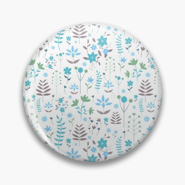 Item preview, Garden-Blue Floral Pattern  designed and sold by HeyHil.