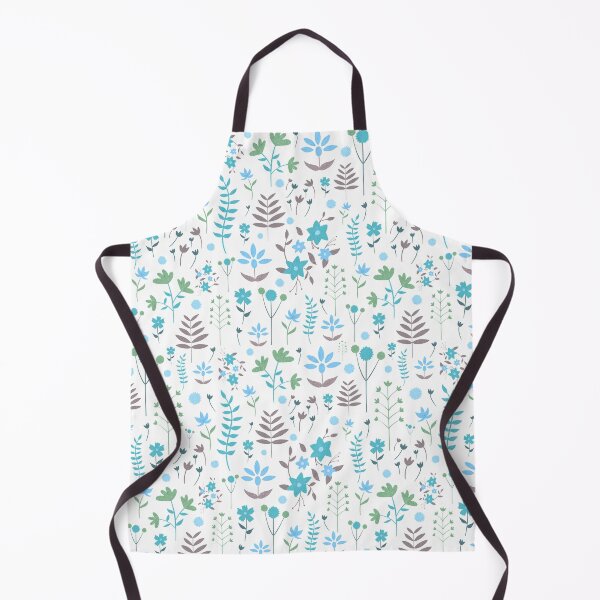 Item preview, Garden-Blue Floral Pattern designed and sold by HeyHil.