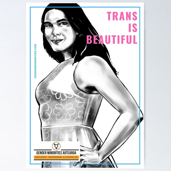 Trans is Beautiful Poster