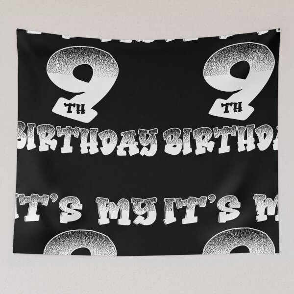Item preview, Its My 9Th Birthday designed and sold by ADAMYASS.