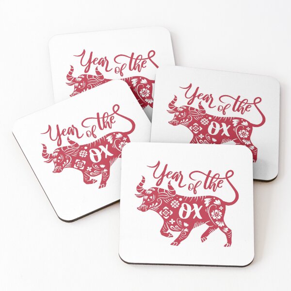 Item preview, Chinese New Year Of The Ox 2021 Zodiac Calendar Sign designed and sold by MadMando.