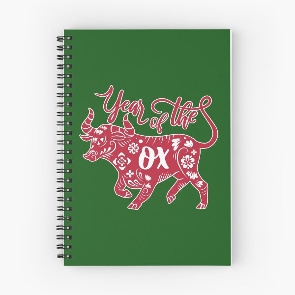 Item preview, Chinese New Year Of The Ox 2021 Zodiac Calendar Sign designed and sold by MadMando.