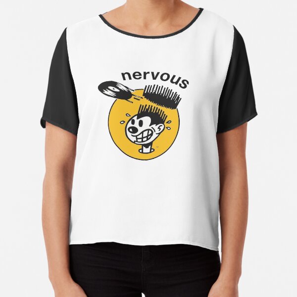 Nervous Records Chiffon Top