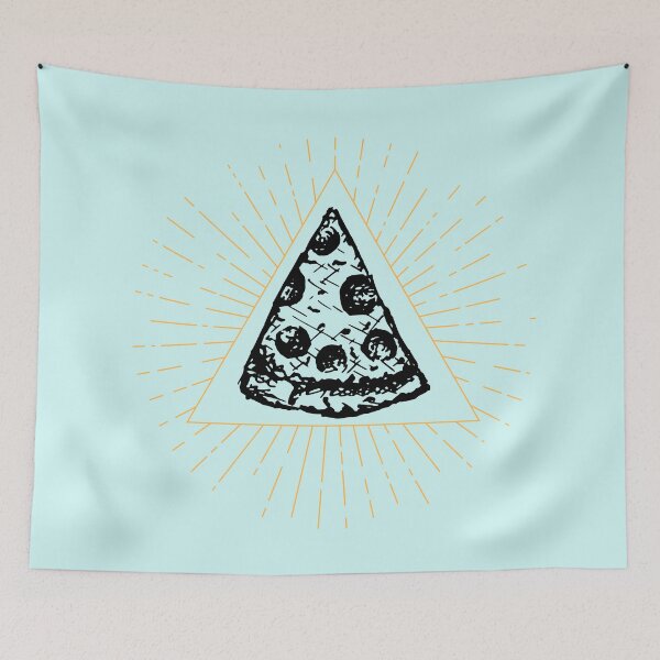 Item preview, Pizza Symbol turquoise designed and sold by NelBo.