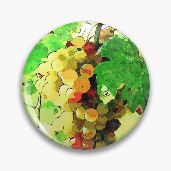 Item preview, Hortus Conclusus: bunch of white grapes among the leaves designed and sold by Giuseppe Cocco.