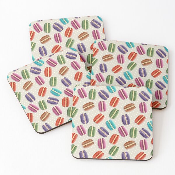 Item preview, Rainbow Macarons, Life is Sweet Pattern designed and sold by elvisg03.