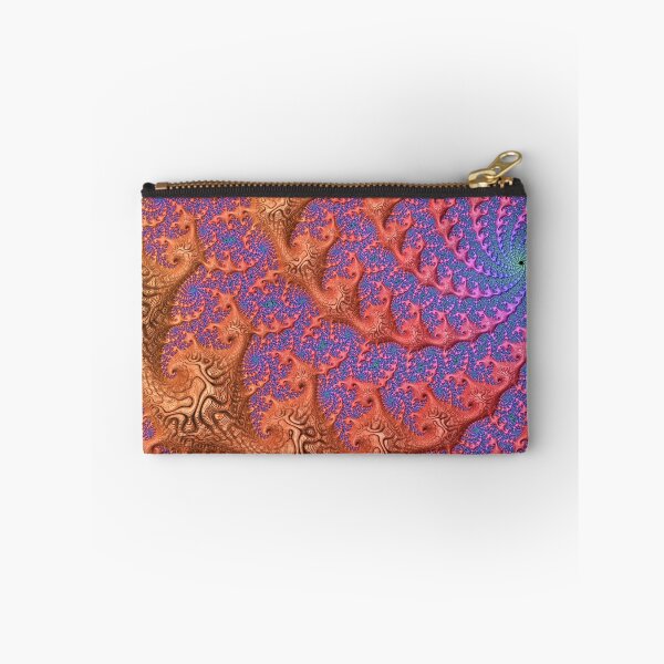 Item preview, Orange and blue abstract twist designed and sold by Manpreet Sokhi.