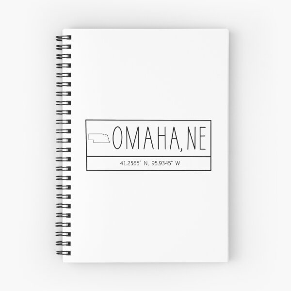 Item preview, Omaha Nebraska Coordinates designed and sold by Emily Designs.