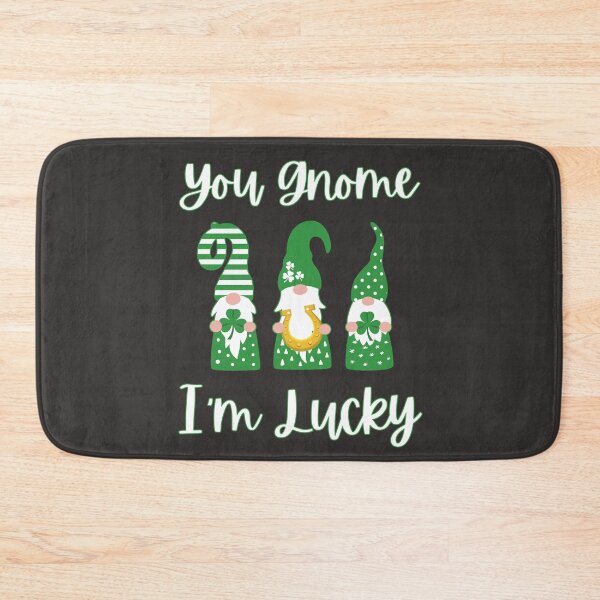 Aperçu de l'œuvre You Gnome I'm Lucky - Conception mignonne de la Saint-Patrick créée et vendue par Adonalyn.