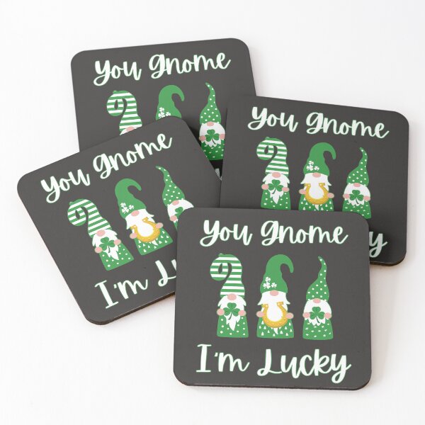 Aperçu de l'œuvre You Gnome I'm Lucky - Conception mignonne de la Saint-Patrick créée et vendue par Adonalyn.