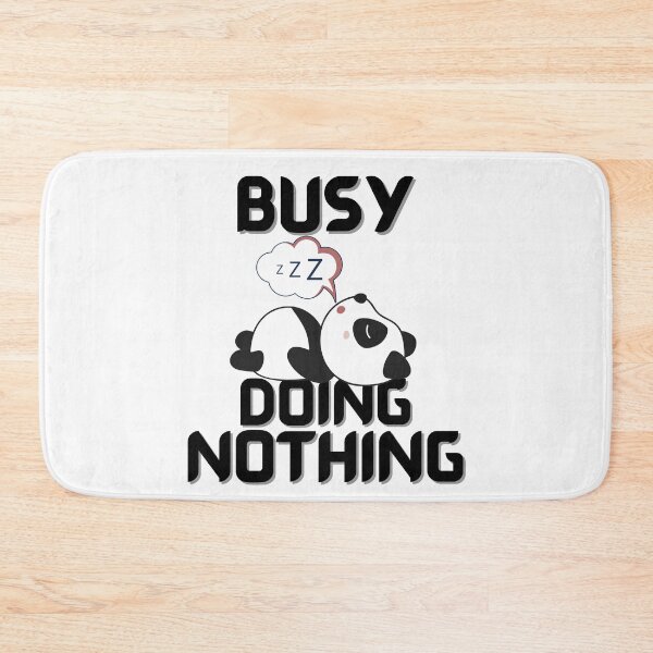 Item preview, Busy Doing Nothing - Panda1 (bt) designed and sold by Amon Ferg.