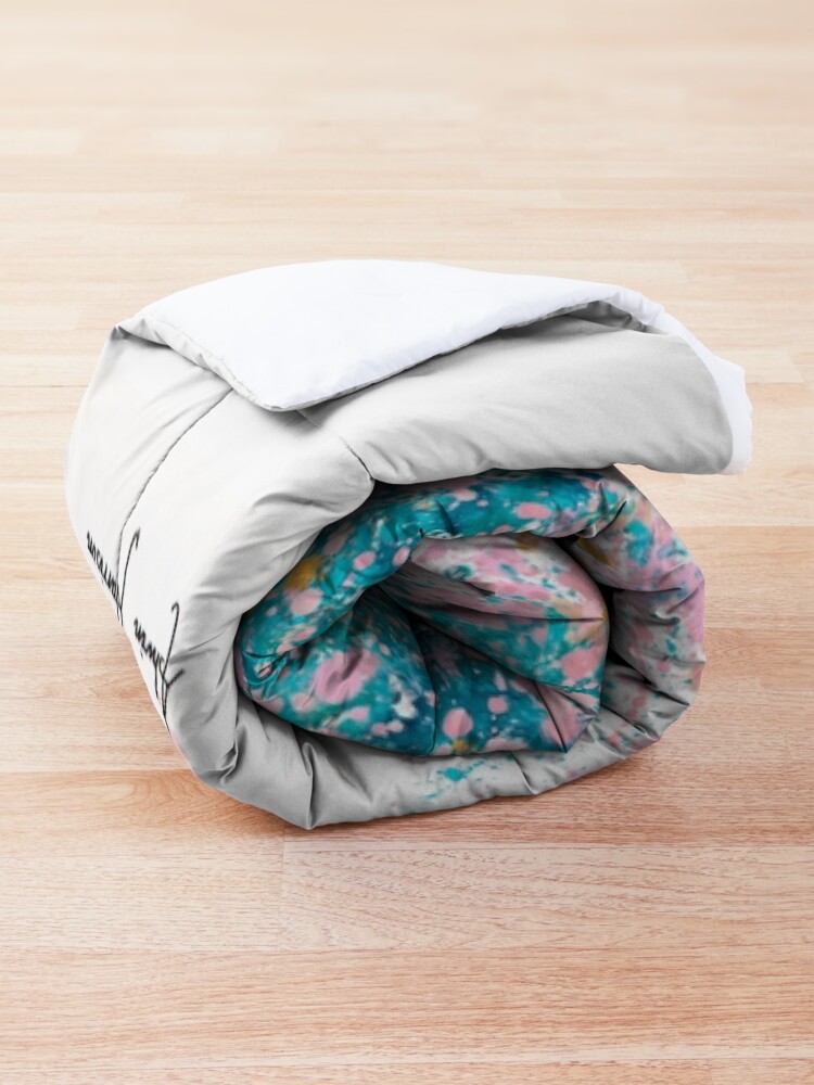 Alternate view of Turquoise Blossom Tree Comforter
