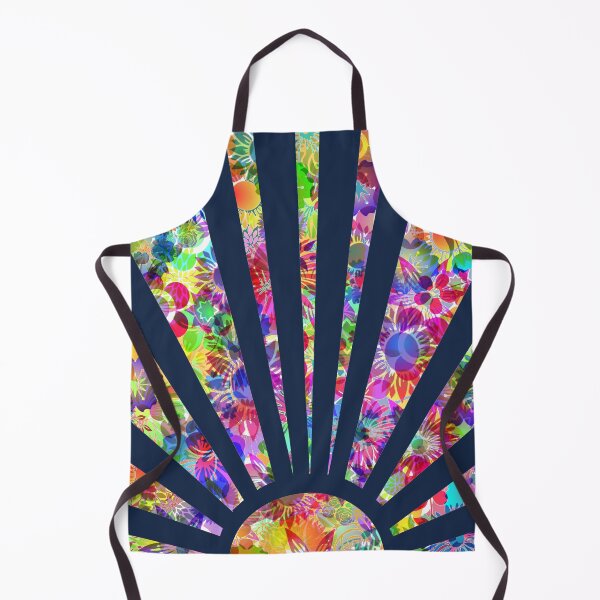Item preview, Boho Vintage Rainbow Sunshine Glowing Floral glowing neon designed and sold by Timeforplay.