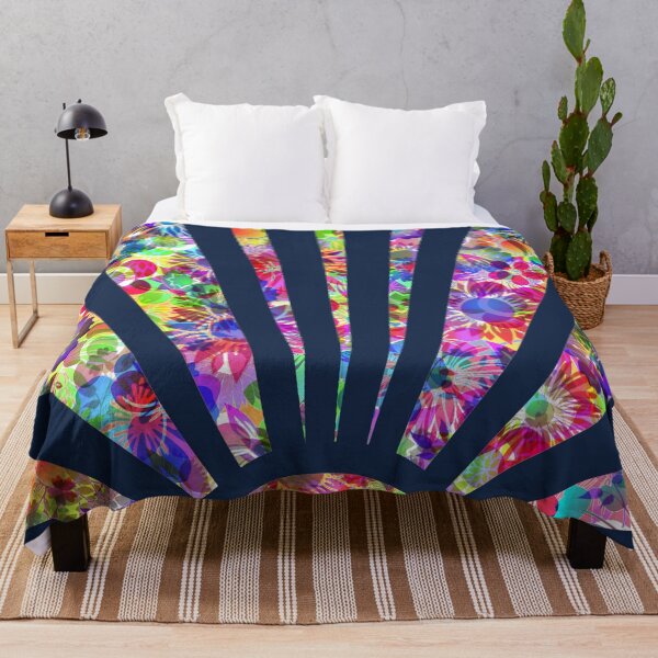 Item preview, Boho Vintage Rainbow Sunshine Glowing Floral glowing neon designed and sold by Timeforplay.