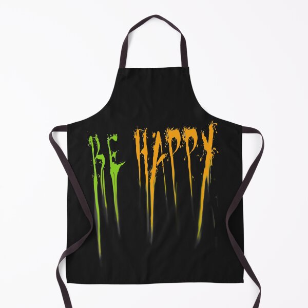 Item preview, Be Happy Text Quote Color Orange Green Spot Mole New Cool designed and sold by niksy.