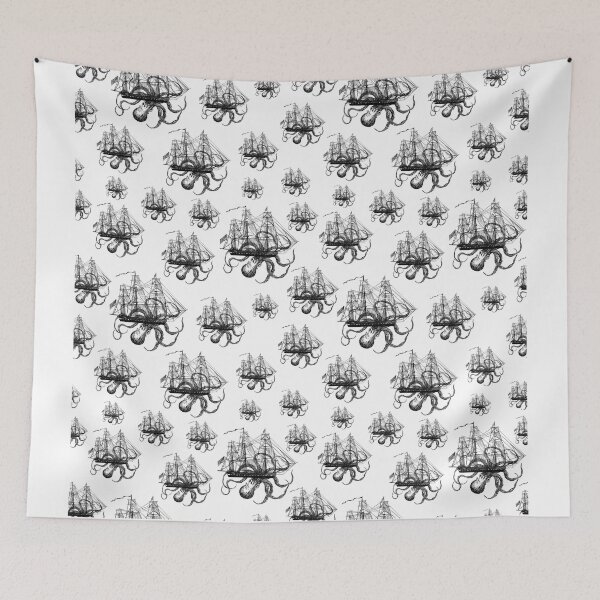 Item preview, Kraken Attackin’ Pattern designed and sold by missdebi27.