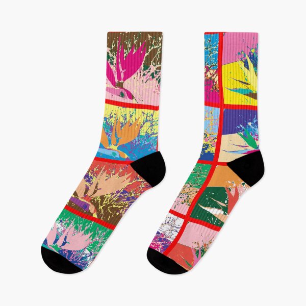 Item preview, Floral collage Strelitzia designed and sold by dELLaS-Ghoust.