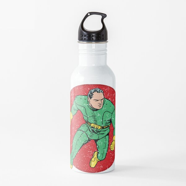 Spacehawk Vintage Art Water Bottle