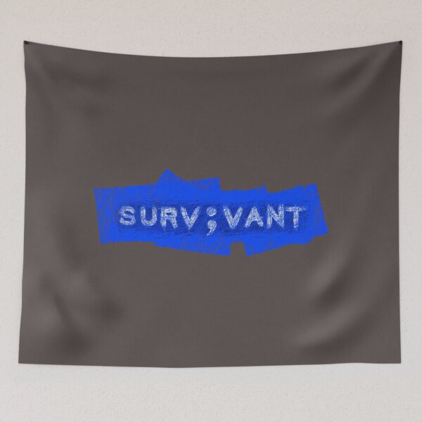 Item preview, SURVIVOR (blue 1) designed and sold by MentaLee.