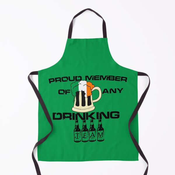 Item preview, Proud member of any drinking team is perfect for Saint Patrick's day celebrations for teams, especially for social distancing party, be a proud member of any drinking team at home designed and sold by ChezNoz.