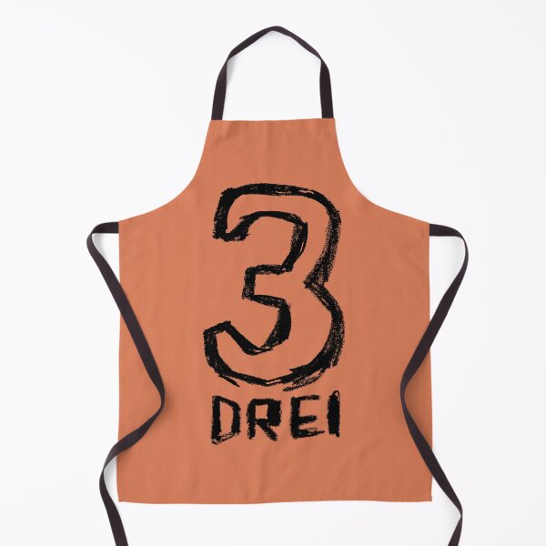 Item preview, Number Three, German Number 3 designed and sold by badlydrawnbabe.