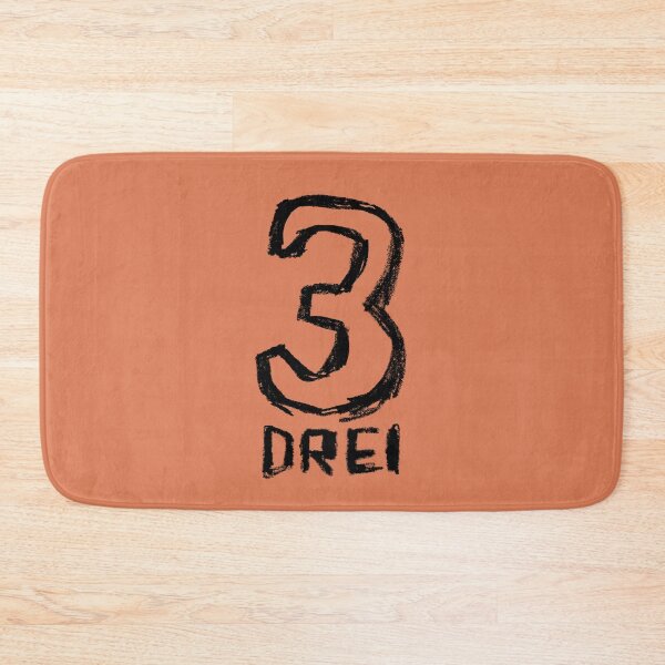 Item preview, Number Three, German Number 3 designed and sold by badlydrawnbabe.