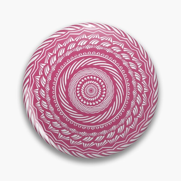 Item preview, Red Wine Maroon Colored Swirled Mandala Design Pattern // Aesthetic Calming Meditation Gratitude Minimalistic designed and sold by AEJdesign.