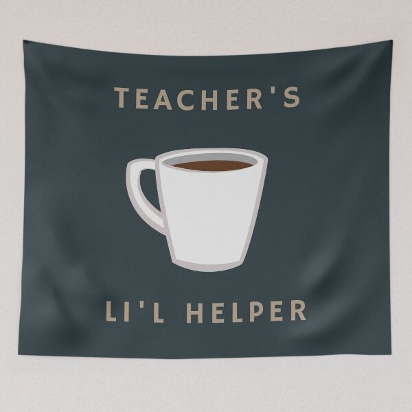 Item preview, Teacher's Little Helper - Coffee designed and sold by GoalsWithSoul.
