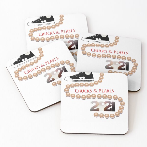 Item preview, Chucks & Pearls 2021 Funny Design designed and sold by Aide.