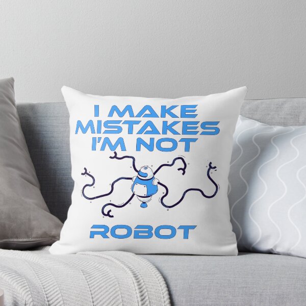 Item preview, I Make Mistakes I'm Not Robot  designed and sold by UrahGo.