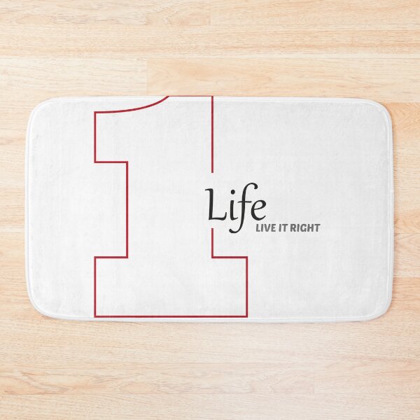 Item preview, You Have one Life Live It Right  designed and sold by UrahGo.