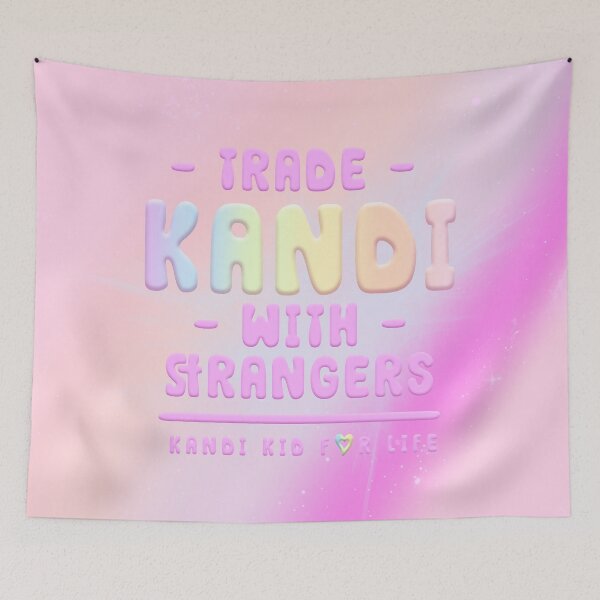 Item preview, Trade Kandi With Strangers (pastel version) designed and sold by potatoegoat.