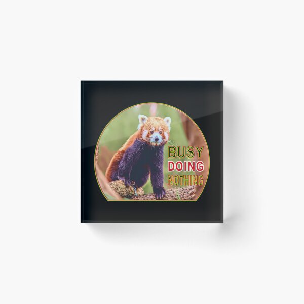 Item preview, BUSY DOING NOTHING PANDA - FOR BABY PANDA LOVER designed and sold by Ralek.