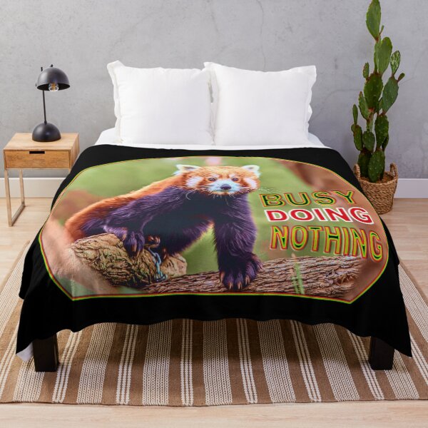 Item preview, BUSY DOING NOTHING PANDA - FOR BABY PANDA LOVER designed and sold by Ralek.