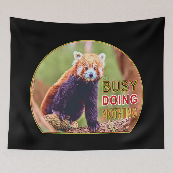 Item preview, BUSY DOING NOTHING PANDA - FOR BABY PANDA LOVER designed and sold by Ralek.
