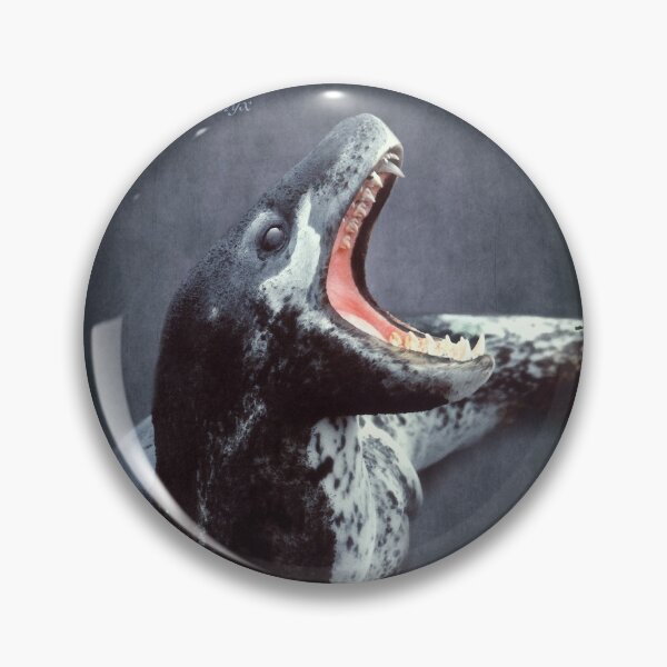 Item preview, Lethal weapons - leopard seal designed and sold by Trish Hart.