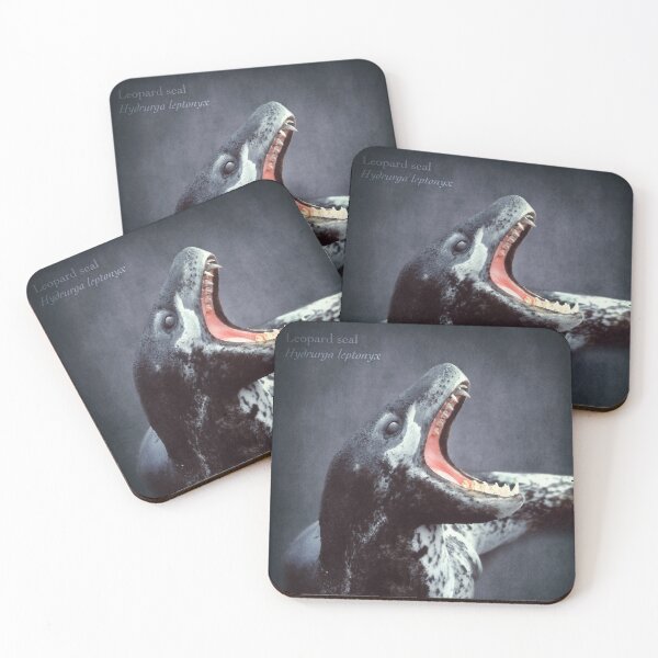 Item preview, Lethal weapons - leopard seal designed and sold by Trish Hart.