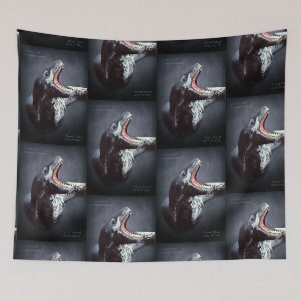 Item preview, Lethal weapons - leopard seal designed and sold by Trish Hart.