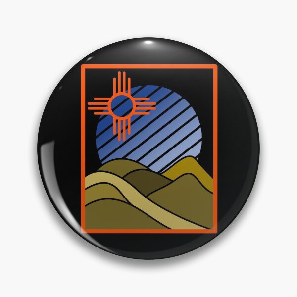 Item preview, Zia Mountains Blue Sunset designed and sold by Rooster Syndicate.