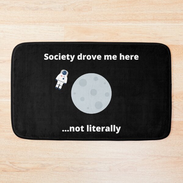 Item preview, Society Drove Me Here Not Literally Moon Recluse designed and sold by Johan Liebert.