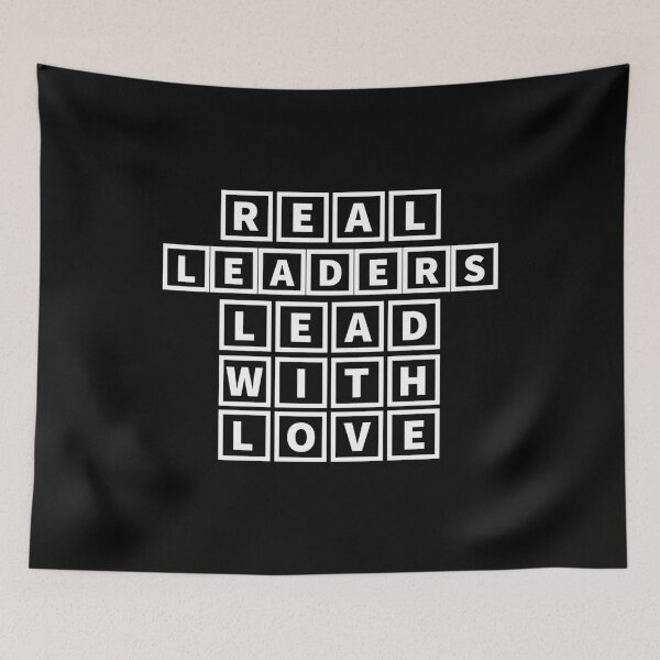 Item preview, Real Leaders Lead With Love Classic T-shirt designed and sold by Achrafilla1.