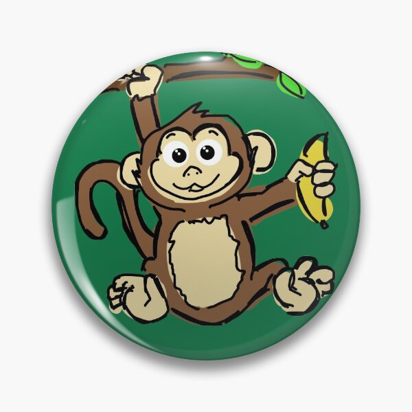 Item preview, Monkey designed and sold by SpookyMeerkat.