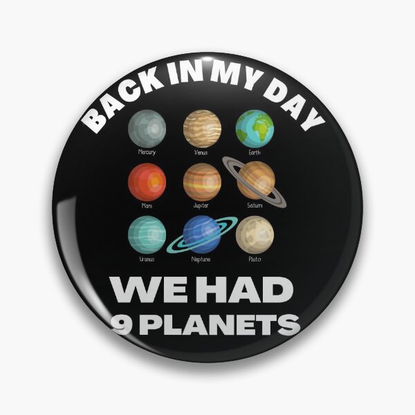 Item preview, Back in My Day We Had Nine Planets designed and sold by Str8like dattshirts.