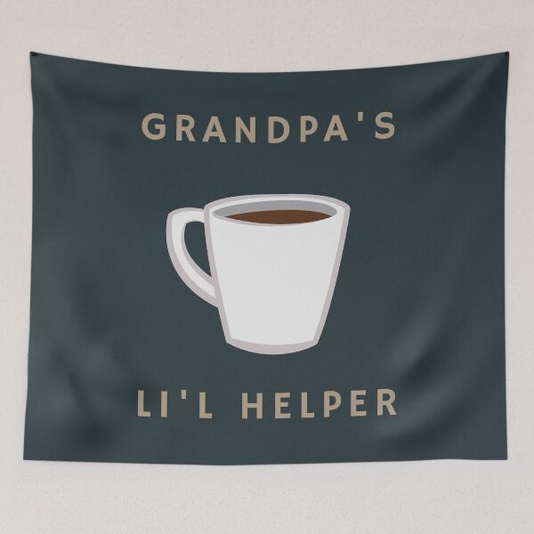 Item preview, Grandpa's Little Helper - Coffee designed and sold by GoalsWithSoul.