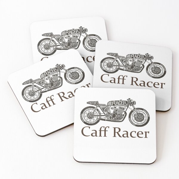 Item preview, Caff Racer Motorcycle designed and sold by NiceShirtY.